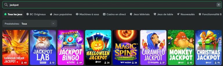 BC Game Casino Jackpot